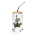 Can-shaped glass