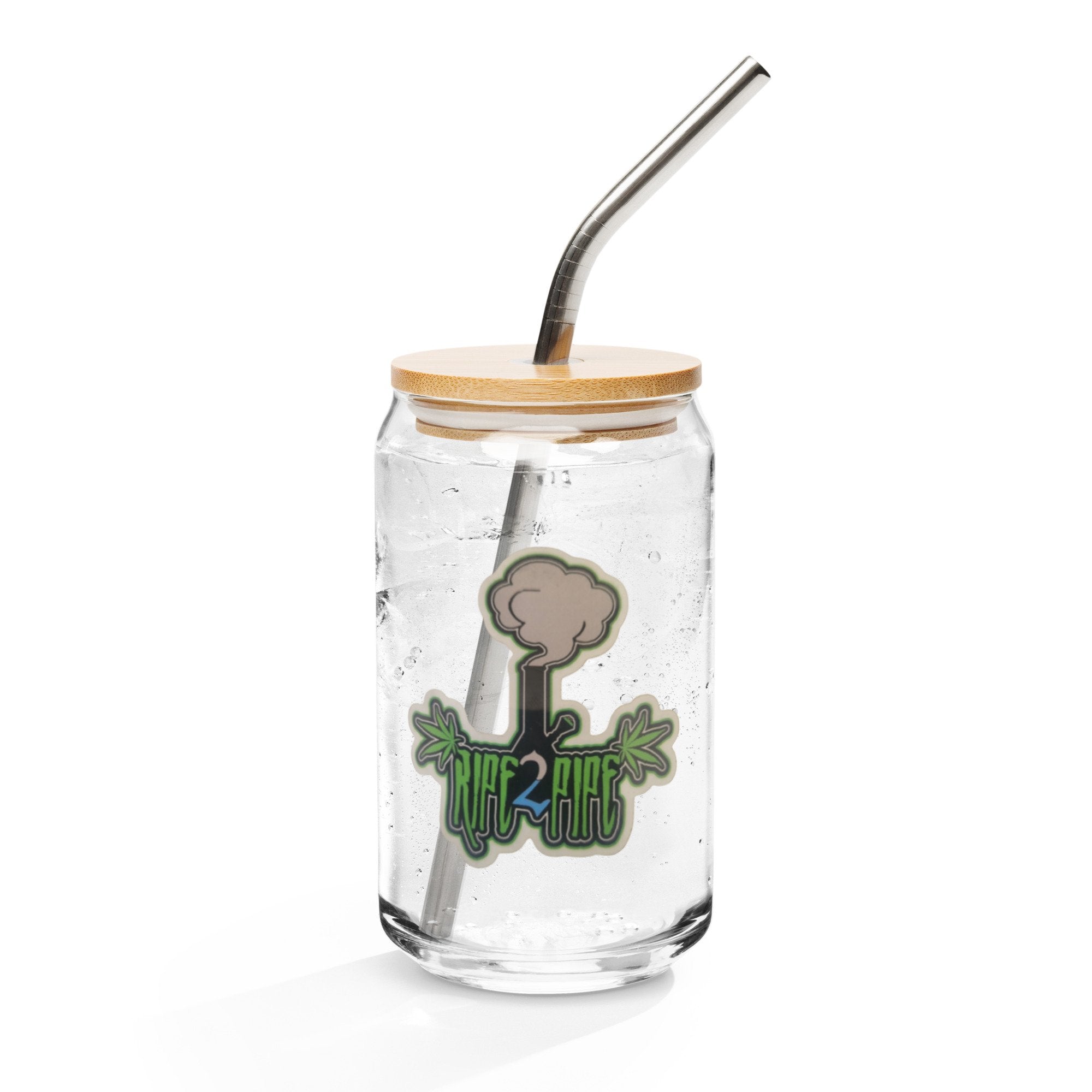 Can-shaped glass